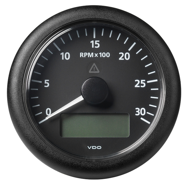 Vdo Marine 3-3/8" Tachometer w/Multi-Function Display-0 to 3000 RPM-Black Dial A2C59512390